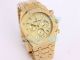 Copy AP Royal Oak Chronograph Frosted Gold Dial Watch Yellow Gold 41MM (4)_th.jpg